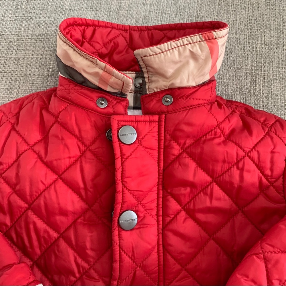 *SOLD* Unisex Burberry Quilted Jacket - Picture 5 of 10